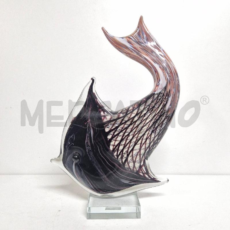 STATUA PESCE VETRO FADE | Mercatino dell'Usato Cervia 1