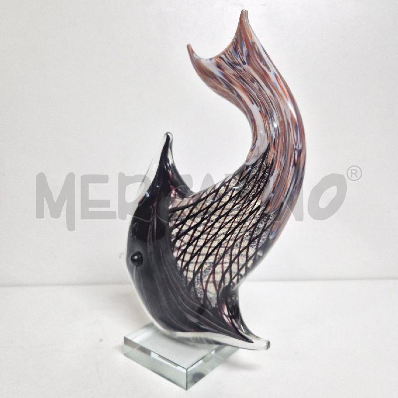 STATUA PESCE VETRO FADE | Mercatino dell'Usato Cervia 4
