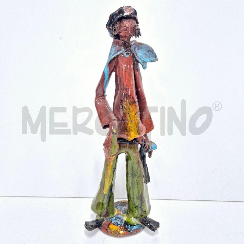 STATUA UOMO CAPPELLO BAFFI | Mercatino dell'Usato Cervia 1