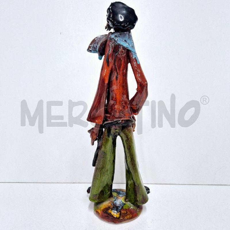 STATUA UOMO CAPPELLO BAFFI | Mercatino dell'Usato Cervia 4