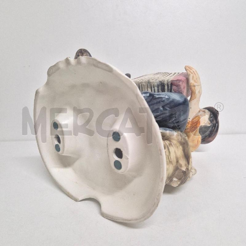STATUINA CERAMICA UOMO CON FISARMONICA | Mercatino dell'Usato Cervia 5