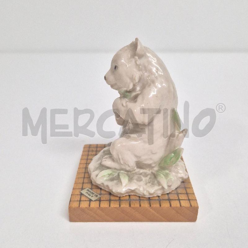 STATUINA ORSO G. ARMANI | Mercatino dell'Usato Cervia 2