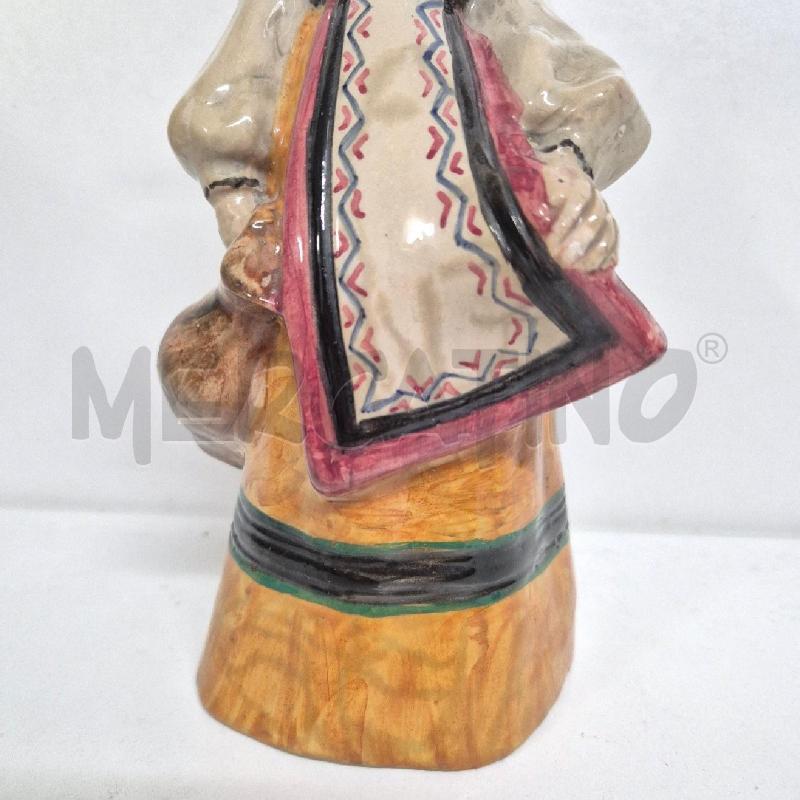 STATUINA STELIO MOLA CAGLIARI DONNA CON GREMBIULE | Mercatino dell'Usato Cervia 3