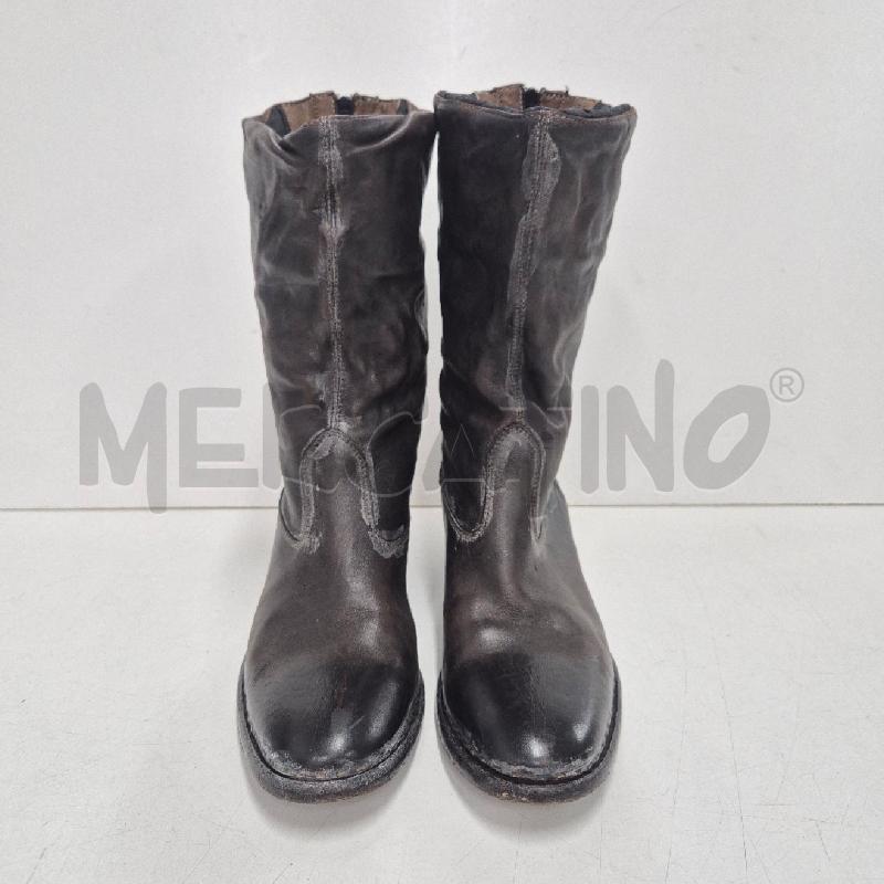STIVALETTI DONNA PREMIATA PELLE MARRONE INVECCHIATA  | Mercatino dell'Usato Cervia 2