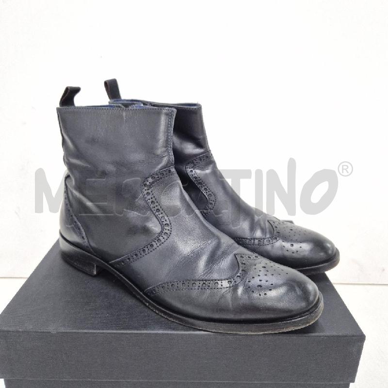 STIVALETTI UOMO STUDIO POLLINI BLU | Mercatino dell'Usato Cervia 1