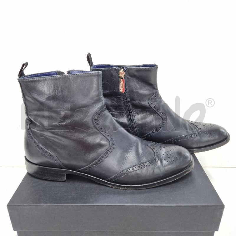 STIVALETTI UOMO STUDIO POLLINI BLU | Mercatino dell'Usato Cervia 3