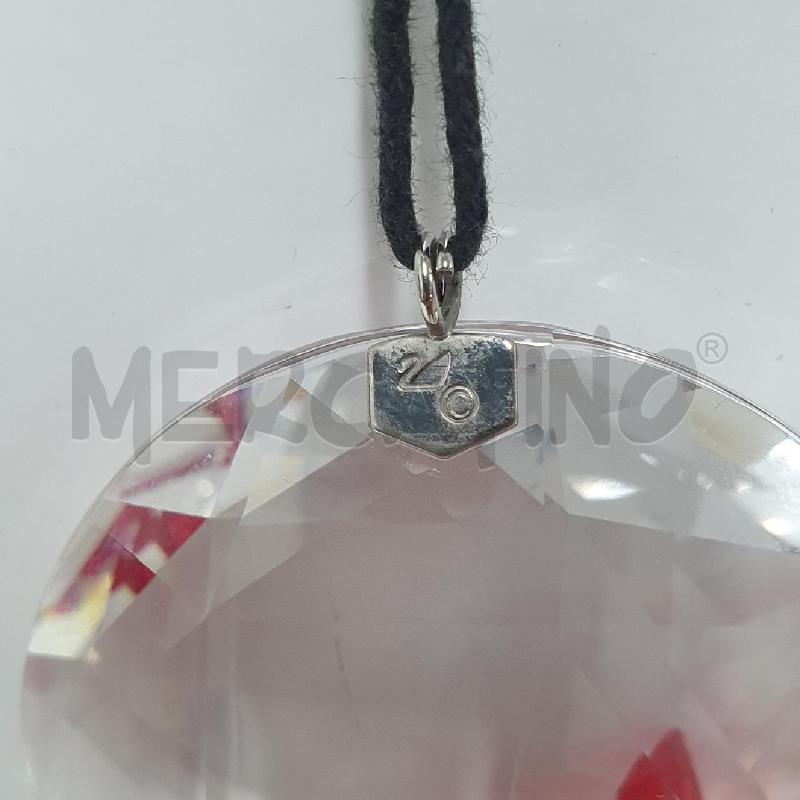 SWAROVSKI COLLANA CON FIORE ROSSO | Mercatino dell'Usato Cervia 3