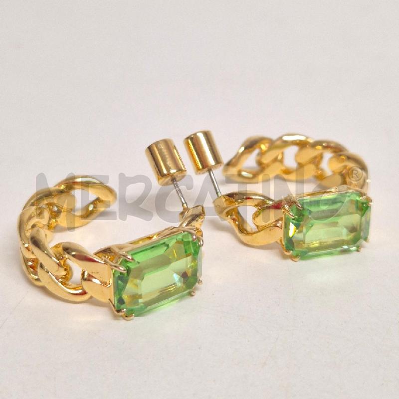 SWAROVSKI ORECCHINI MILLENIA VERDI | Mercatino dell'Usato Cervia 1