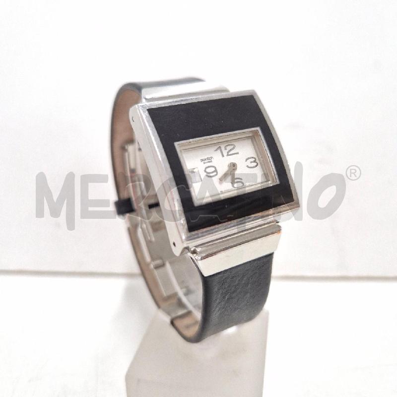 SWATCH IRONY LADY SQUARE NERO CON PILA NUOVA | Mercatino dell'Usato Cervia 2