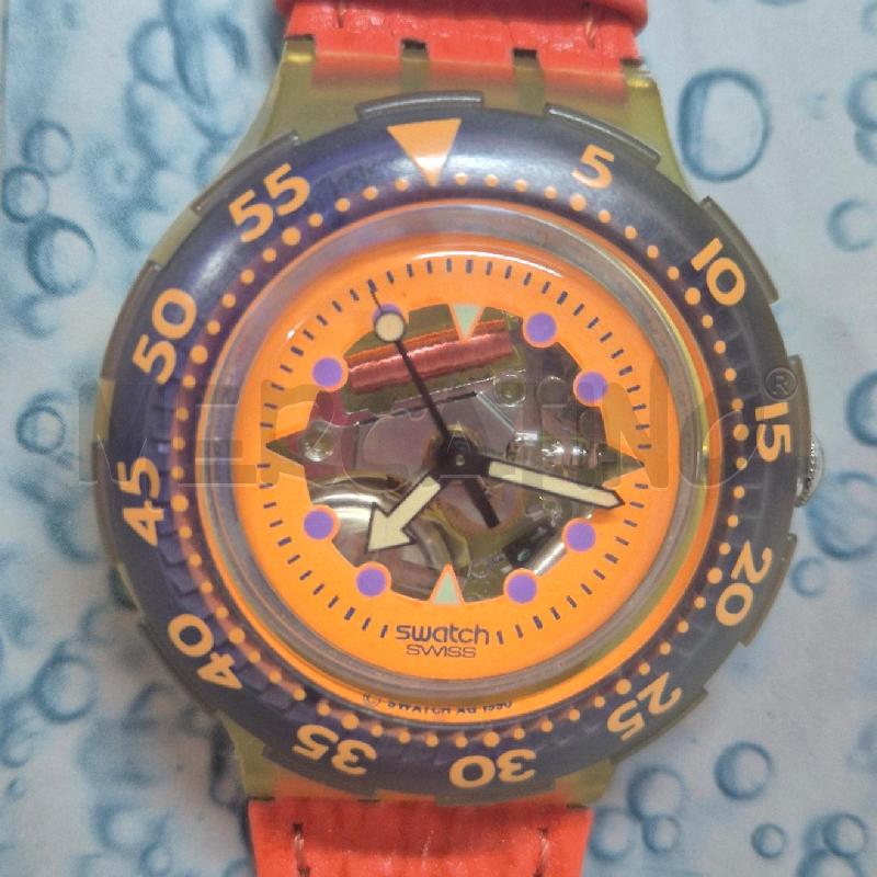 SWATCH SCUBA 200 1990 HYPPOCAMPUS | Mercatino dell'Usato Cervia 2
