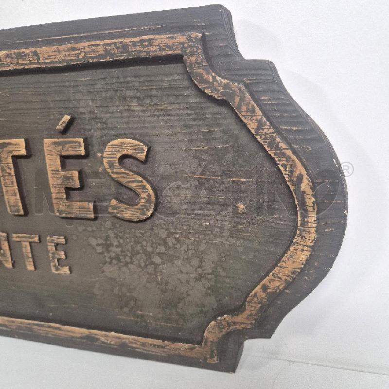 TARGA IN LEGNO ANTIQUES ACHAT & VENTE | Mercatino dell'Usato Cervia 3