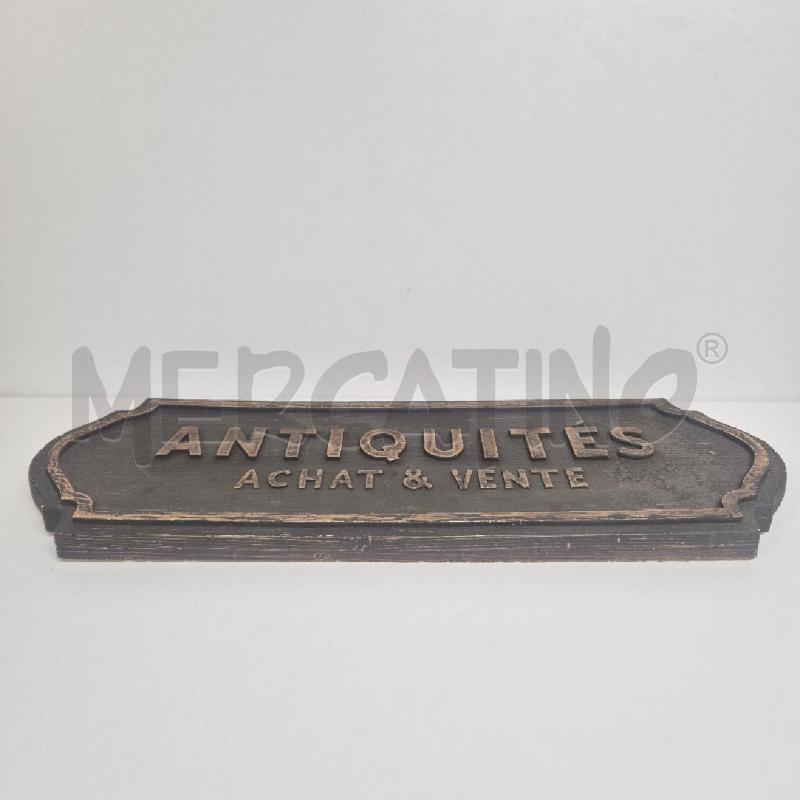 TARGA IN LEGNO ANTIQUES ACHAT & VENTE | Mercatino dell'Usato Cervia 4