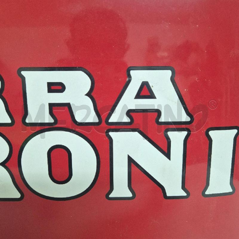 TARGA PERONI ROSSA SCRITTA BIANCA | Mercatino dell'Usato Cervia 2
