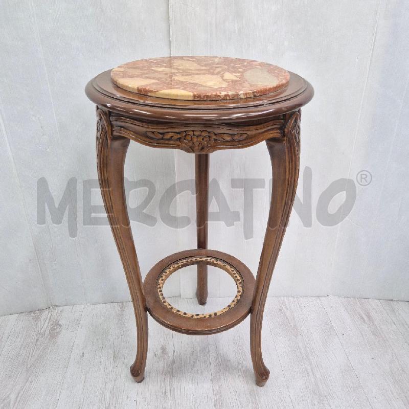 TAVOLINO ROTONDO PIANO MARMO 76CM | Mercatino dell'Usato Cervia 1