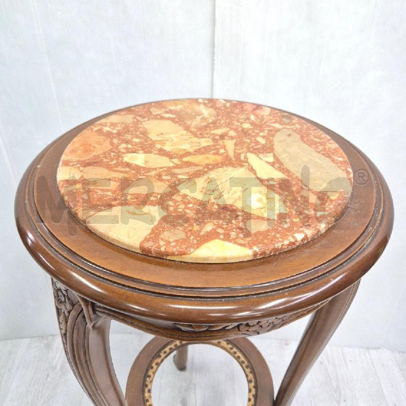 TAVOLINO ROTONDO PIANO MARMO 76CM | Mercatino dell'Usato Cervia 5