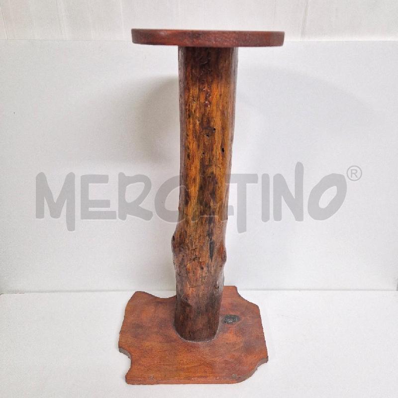 TAVOLINO TONDO CON LEGNO  | Mercatino dell'Usato Cervia 1