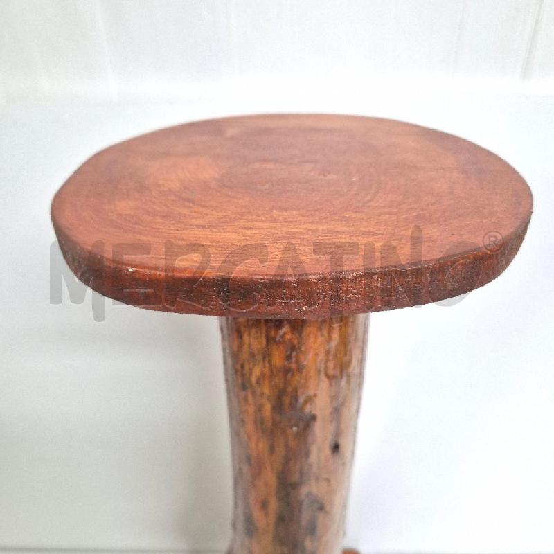 TAVOLINO TONDO CON LEGNO  | Mercatino dell'Usato Cervia 2