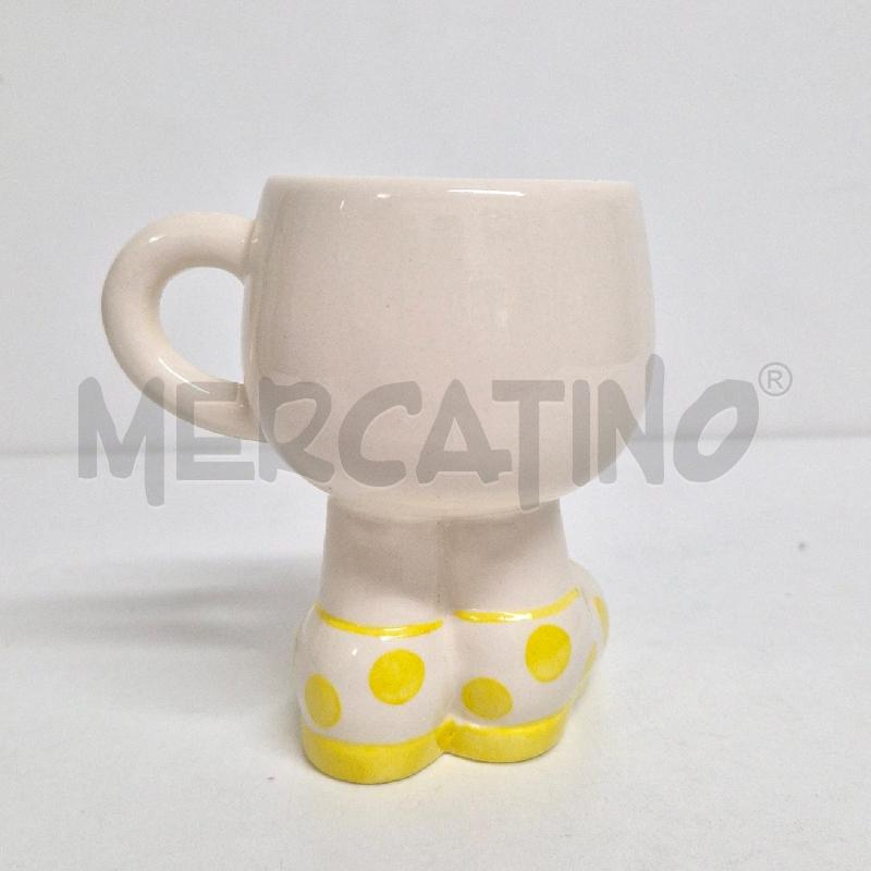TAZZA CARLTON WARE LUSTRE POTTERY ENGLAND BIANCA CON PIEDI | Mercatino dell'Usato Cervia 4