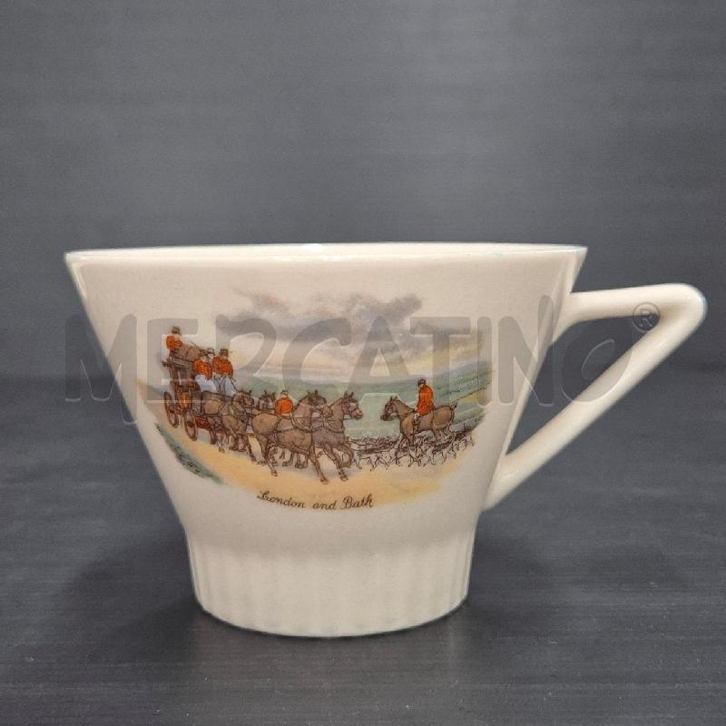 TAZZE IMPERIAL CROWN IVORY STONE 4 PEZZI  | Mercatino dell'Usato Cervia 4