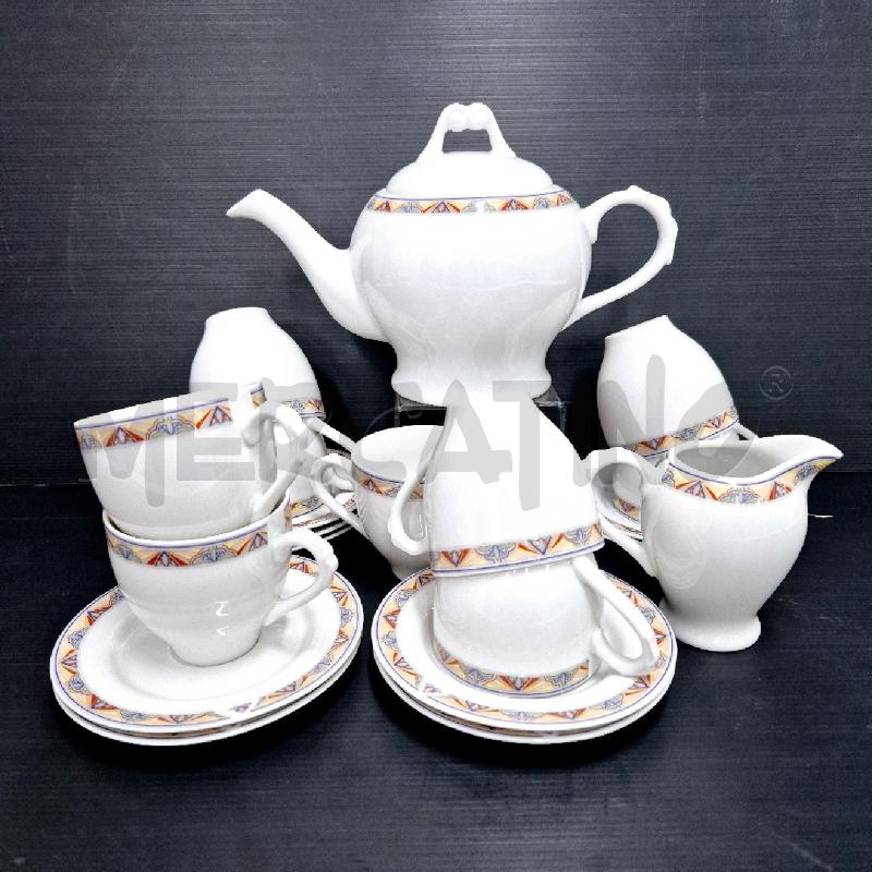 TAZZE PZ. 9 TEA BIANCA JAROLINA BAVARIA STUDIO COLLECTION | Mercatino dell'Usato Cervia 1