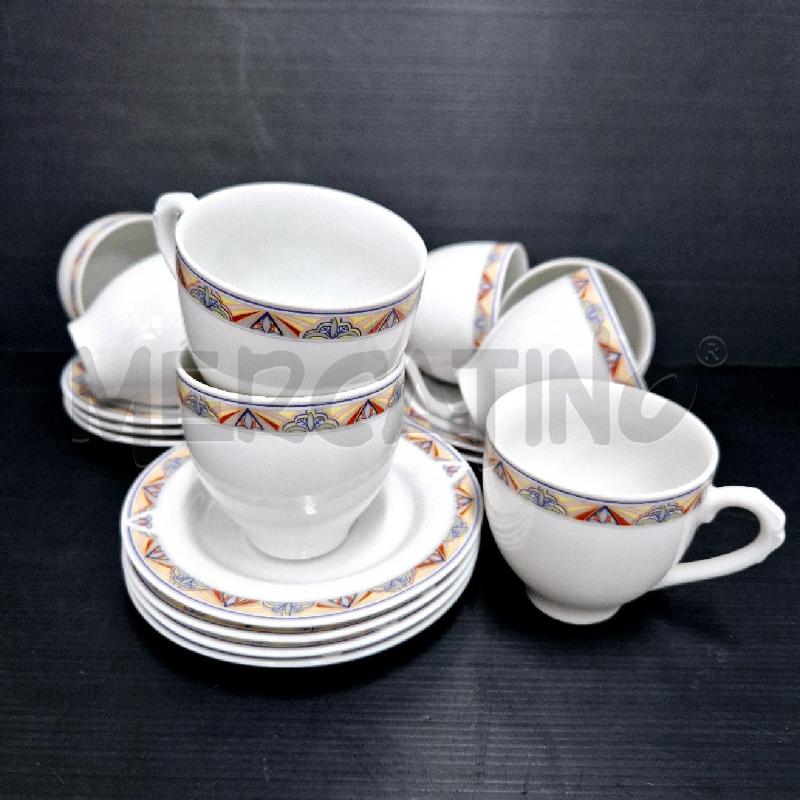 TAZZE PZ. 9 TEA BIANCA JAROLINA BAVARIA STUDIO COLLECTION | Mercatino dell'Usato Cervia 3