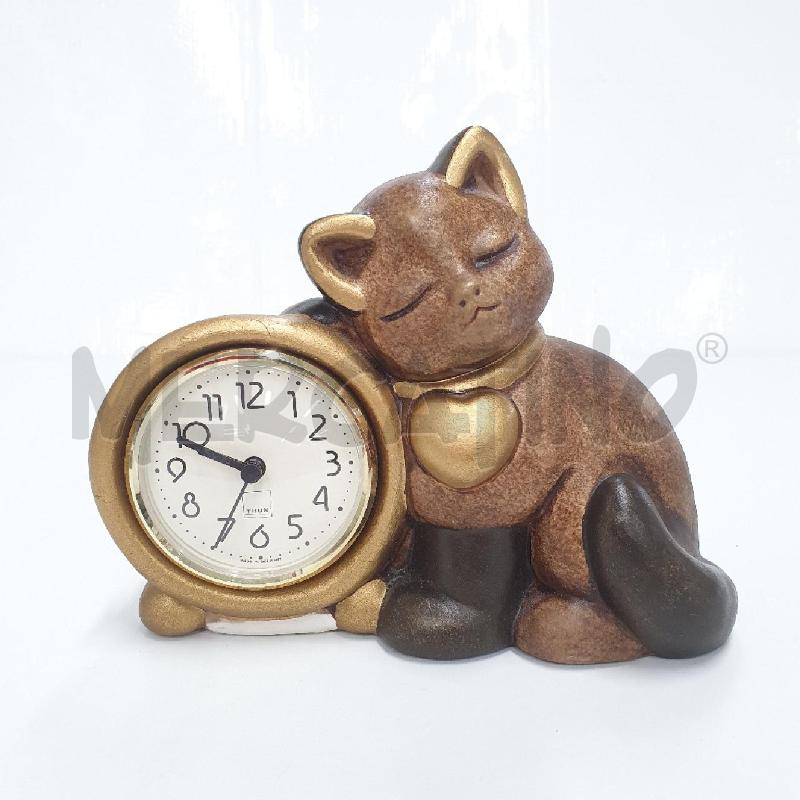 THUN OROLOGIO GATTO MARRONE CON CUORE | Mercatino dell'Usato Cervia 1