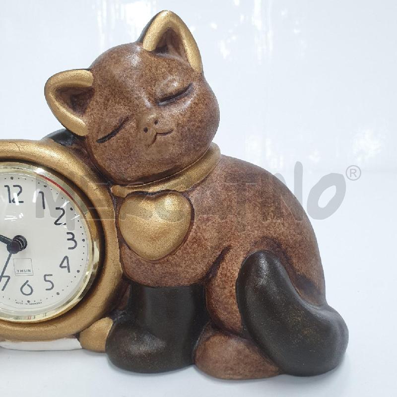 THUN OROLOGIO GATTO MARRONE CON CUORE | Mercatino dell'Usato Cervia 2