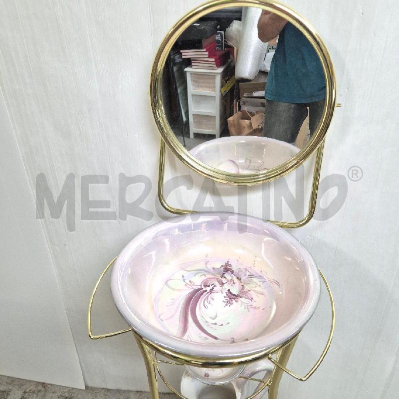 TOILETTE OTTONE CON PIATTO CREPATO | Mercatino dell'Usato Cervia 2