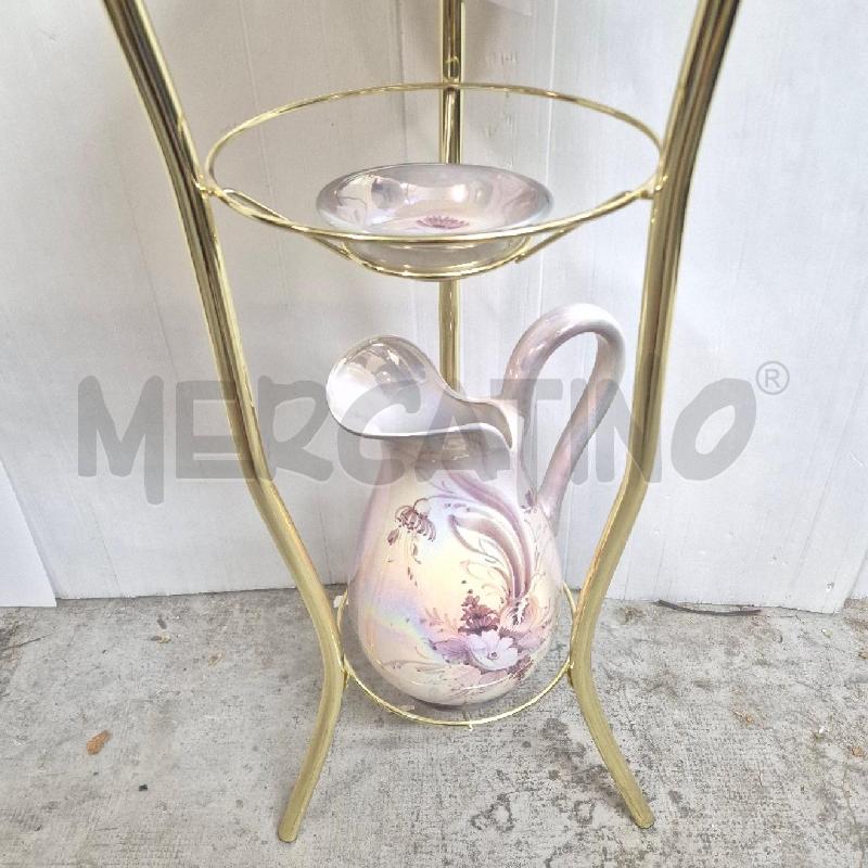 TOILETTE OTTONE CON PIATTO CREPATO | Mercatino dell'Usato Cervia 3
