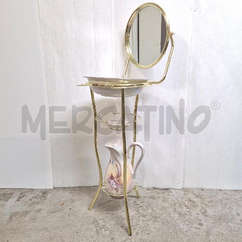 TOILETTE OTTONE CON PIATTO CREPATO | Mercatino dell'Usato Cervia 4