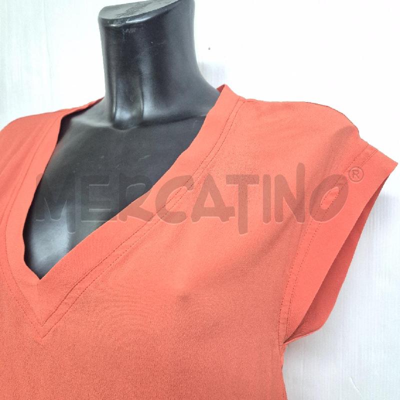 TOP INTREND ARANCIONE MISTO SETA | Mercatino dell'Usato Cervia 2