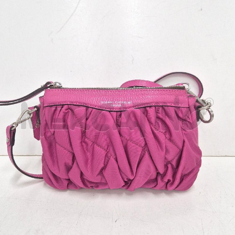TRACOLLA DONNA GIANNI CHIARINI FUCSIA GOFFRATA | Mercatino dell'Usato Cervia 1