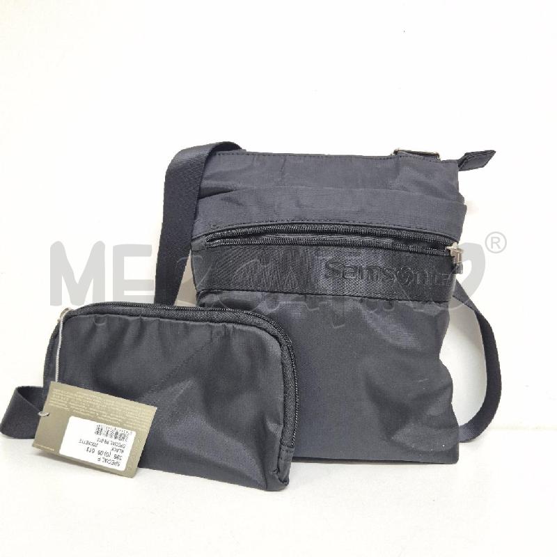 TRACOLLA SAMSONITE NERA + ASTUCCIO | Mercatino dell'Usato Cervia 1