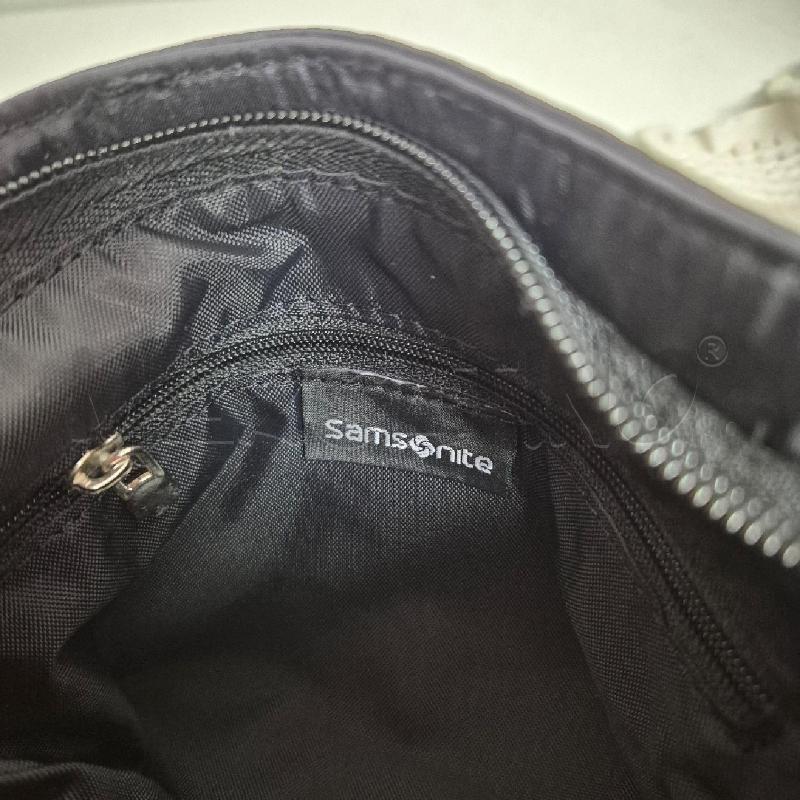 TRACOLLA SAMSONITE NERA + ASTUCCIO | Mercatino dell'Usato Cervia 5