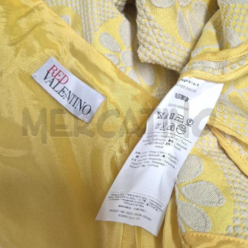 TRENCH DONNA RED  VALENTINO GIALLO FIORI PANNA  | Mercatino dell'Usato Cervia 5