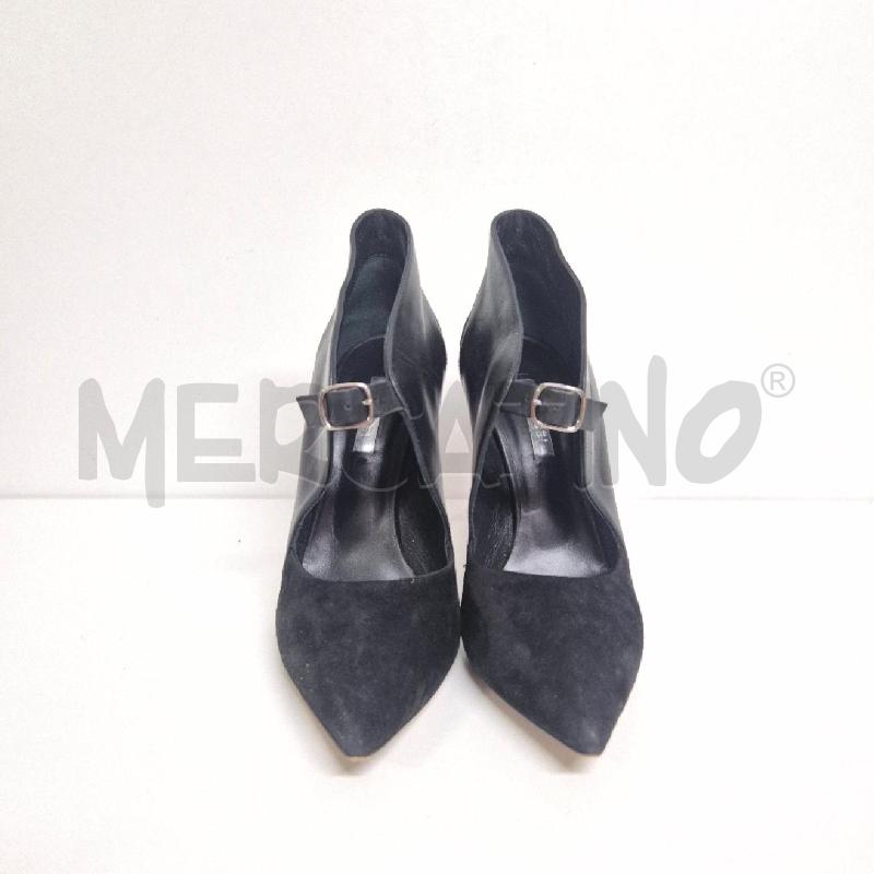 TRONCHETTO CASADEI NERO TALLONE E PUNTA SCAMOSCIATI | Mercatino dell'Usato Cervia 2