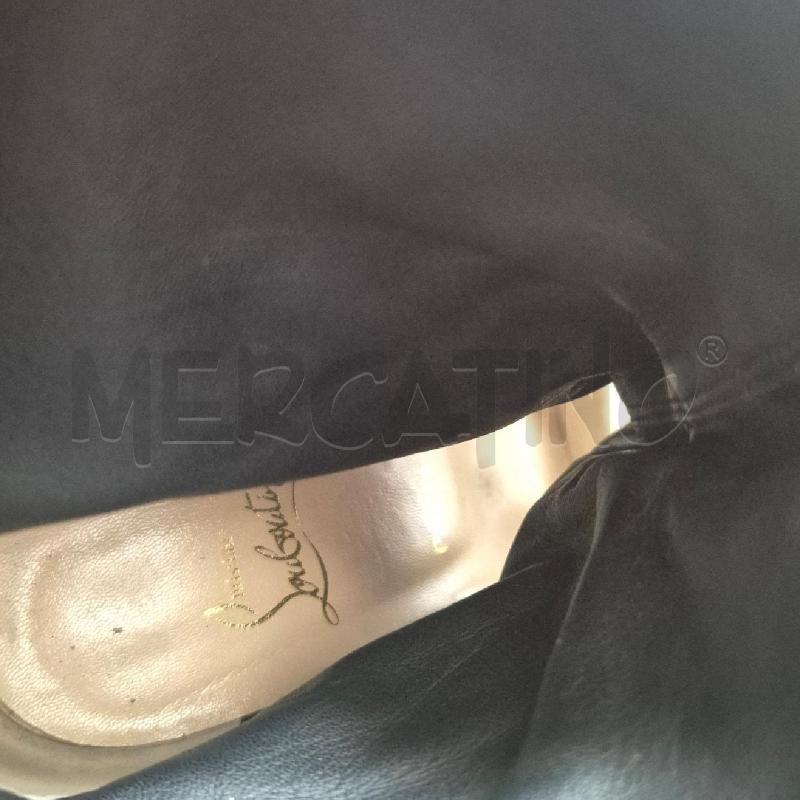 TRONCHETTO SPUNTATO CHRISTIAN LOUBOUTIN NERO BORCHIE | Mercatino dell'Usato Cervia 3