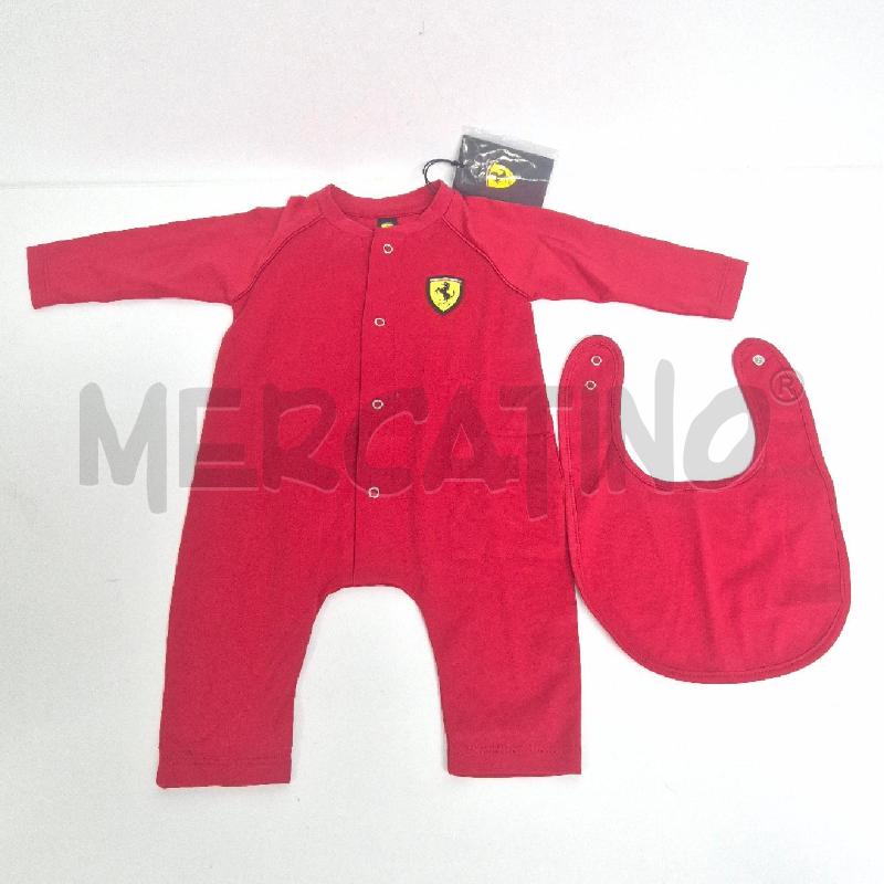TUTA BAMBINO FERRARI CON BAVAGLINO ROSSA | Mercatino dell'Usato Cervia 1