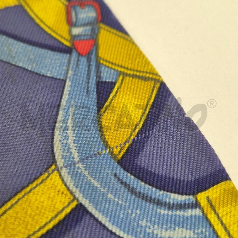 TWILLY HERMÈS BLU FANTASIA CINTURE  | Mercatino dell'Usato Cervia 4