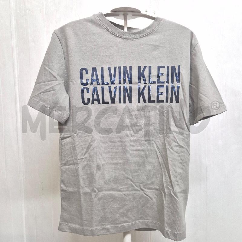 T SHIRT BAMBINO CK CALVIN KLEIN JEANS GRIGIA | Mercatino dell'Usato Cervia 1