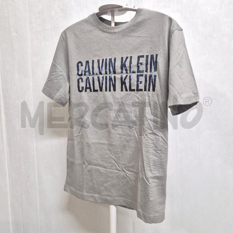 T SHIRT BAMBINO CK CALVIN KLEIN JEANS GRIGIA | Mercatino dell'Usato Cervia 3