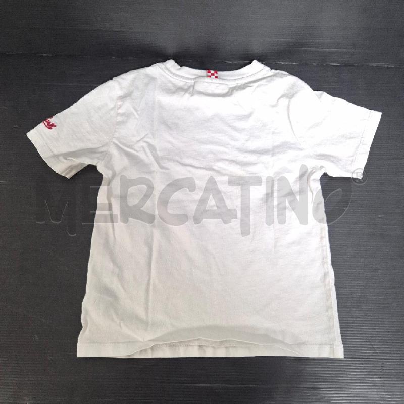 T SHIRT BAMBINO SAINT BARTH BIANCA | Mercatino dell'Usato Cervia 2