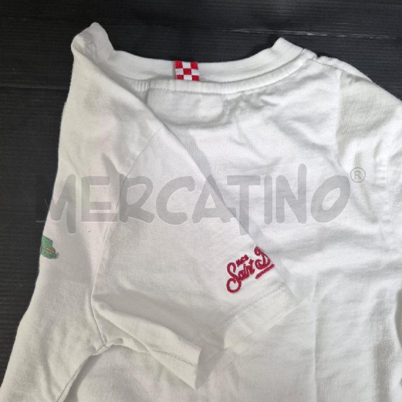 T SHIRT BAMBINO SAINT BARTH BIANCA | Mercatino dell'Usato Cervia 3