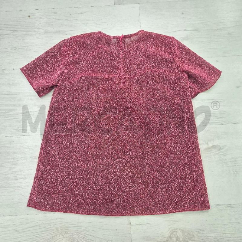 T SHIRT BIMBA APOCALYPTO ROSA LUREX OCCHIO FRANGE | Mercatino dell'Usato Cervia 3