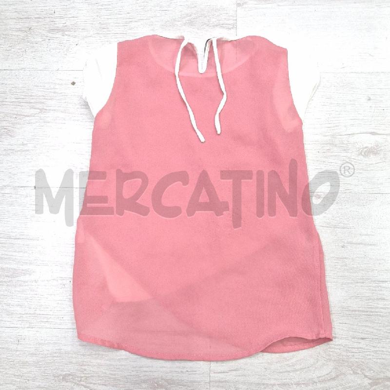 T SHIRT BIMBA MISS BLUMARINE SCHIENA ROSA DAVANTI BIANCA SCRITTA PAILLETTES | Mercatino dell'Usato Cervia 4