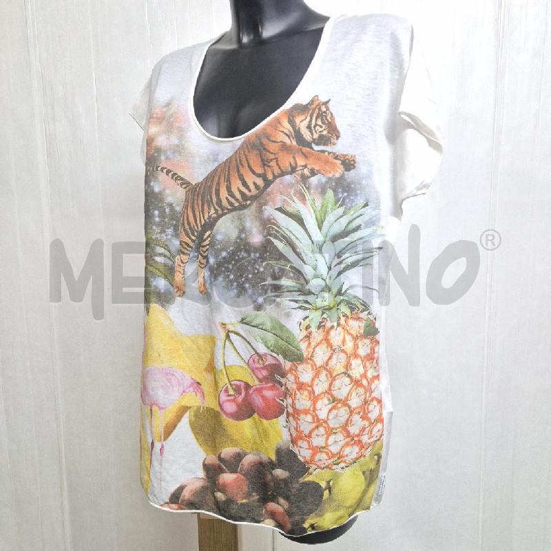 T SHIRT DONNA AJ ARMANI JEANS BIANCA  | Mercatino dell'Usato Cervia 3