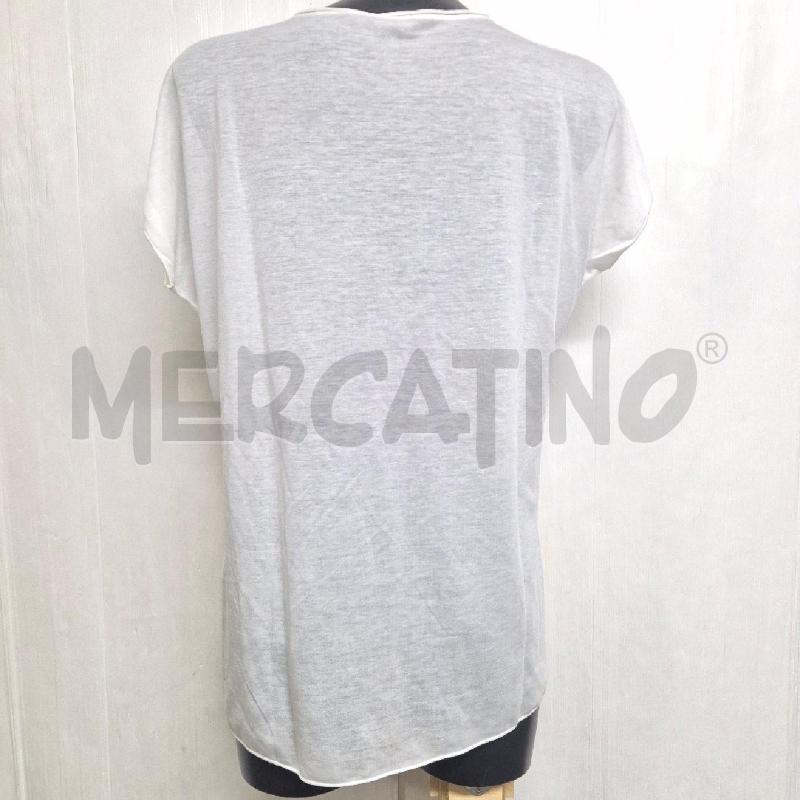 T SHIRT DONNA AJ ARMANI JEANS BIANCA  | Mercatino dell'Usato Cervia 4