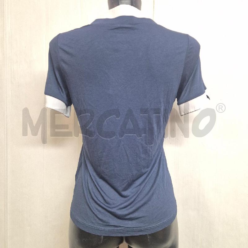 T SHIRT DONNA BROOKSFIELD BLU PROFILI BIANCHI | Mercatino dell'Usato Cervia 4
