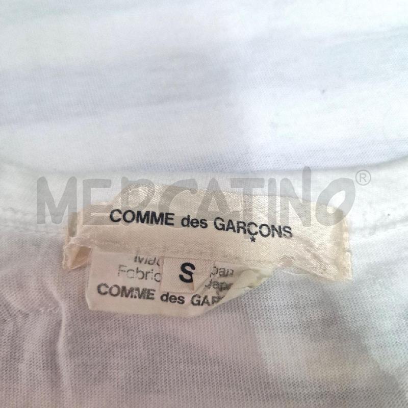 T SHIRT DONNA COMME DES GARCONS BIANCA SCHIENA RIGHE NERE | Mercatino dell'Usato Cervia 5