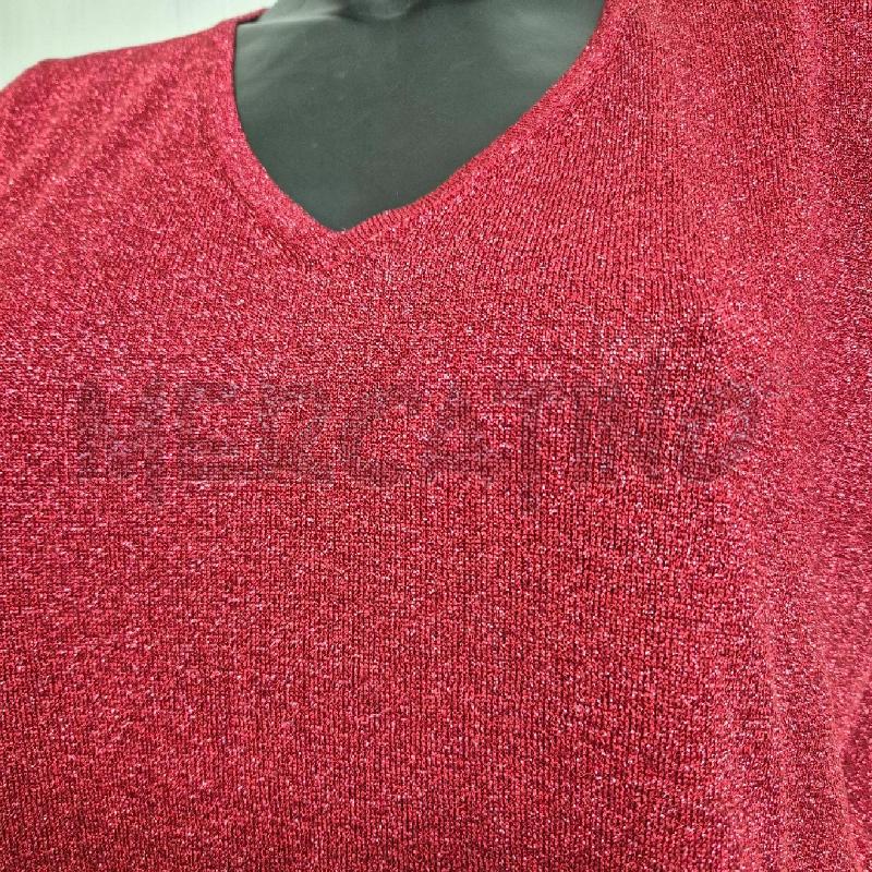 T SHIRT DONNA LUISA SPAGNOLI FRAGOLA LUREX | Mercatino dell'Usato Cervia 2